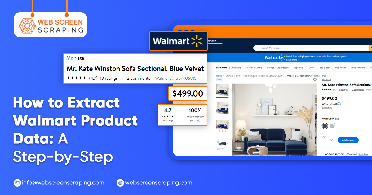 Extract Walmart Product Data A Step-by-Step Tutorial