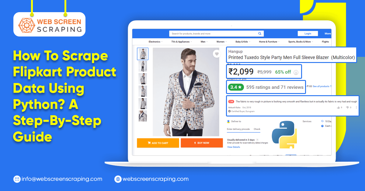 Scrape Flipkart Product Data Using Python